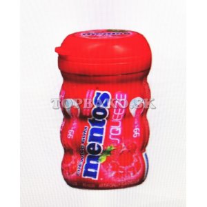 Mentos Gum Bottle Strawberry